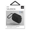 UNIQ etui Valencia AirPods Proczarny/midnight black Antimicrobial